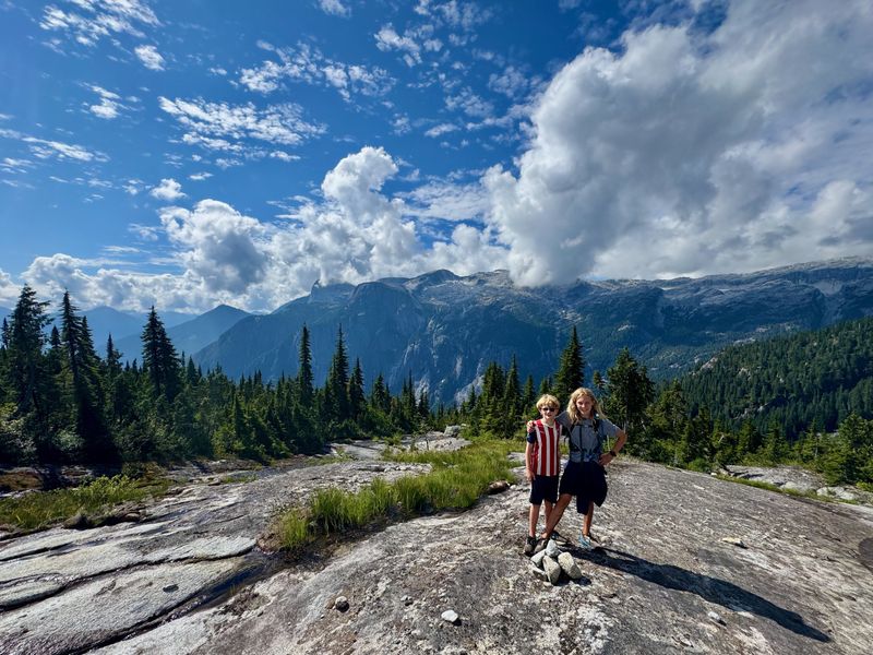 But look at that landscape! Half Dome is shorter than those peaks - and the inlet is trapped in between.