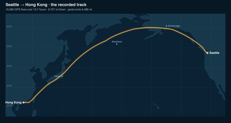 I Flew My GPS App to Hong Kong