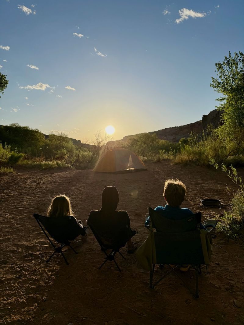Sunrise in Trin Alcove