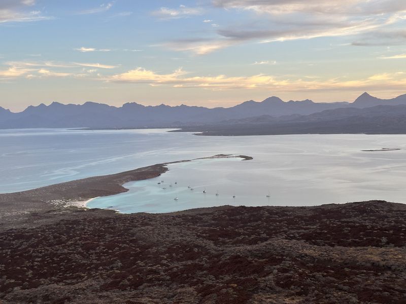 View from the top of the volcano