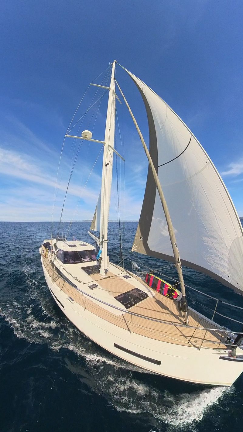 Eventide sailing to San Diego