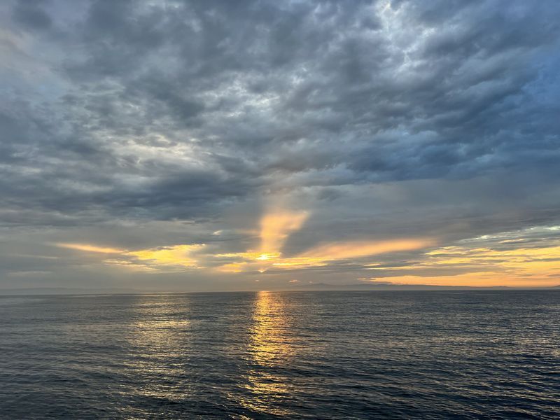 Sunrise in Monterey Bay