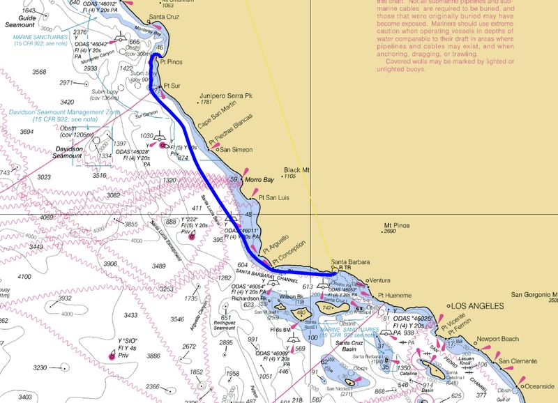 Passage to Santa Barbara, CA