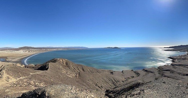 We hiked up to the top of the hills on the northeast shoreline, getting a great view of the whole harbor