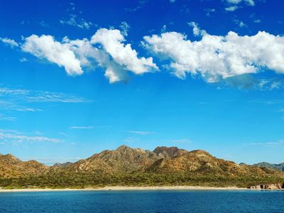 Looking east from Domingo in the afternoon
