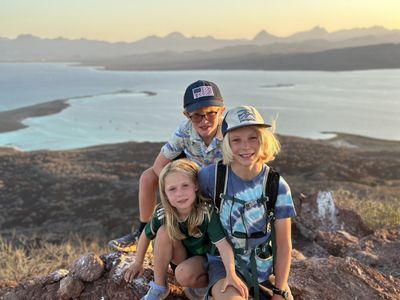 Photo of us at Isla Coronado