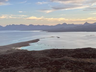 View from the top of the volcano