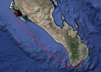Passage from Mag Bay to Cabo