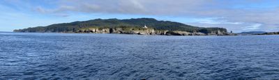 Cape Flattery as we took our “big left”, just before sunset