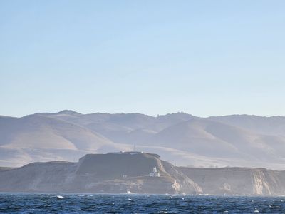 Pt Conception just after sunrise